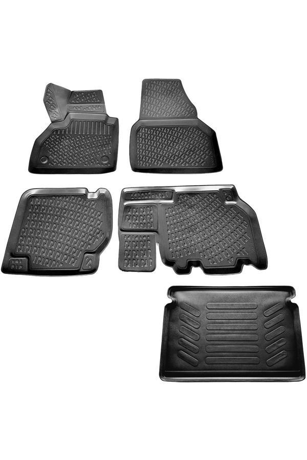 Caraks Renault Kangoo 3D Havuzlu Paspas + 3D Bagaj Havuzu 2015-2020 Arası Marka - Image 1