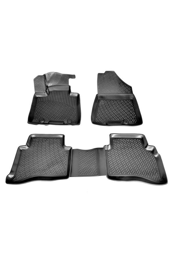 Caraks Hyundai Tucson2015 - 2020 Arası Siyah 3D Paspas Havuzlu 4 Parça Set - Image 1