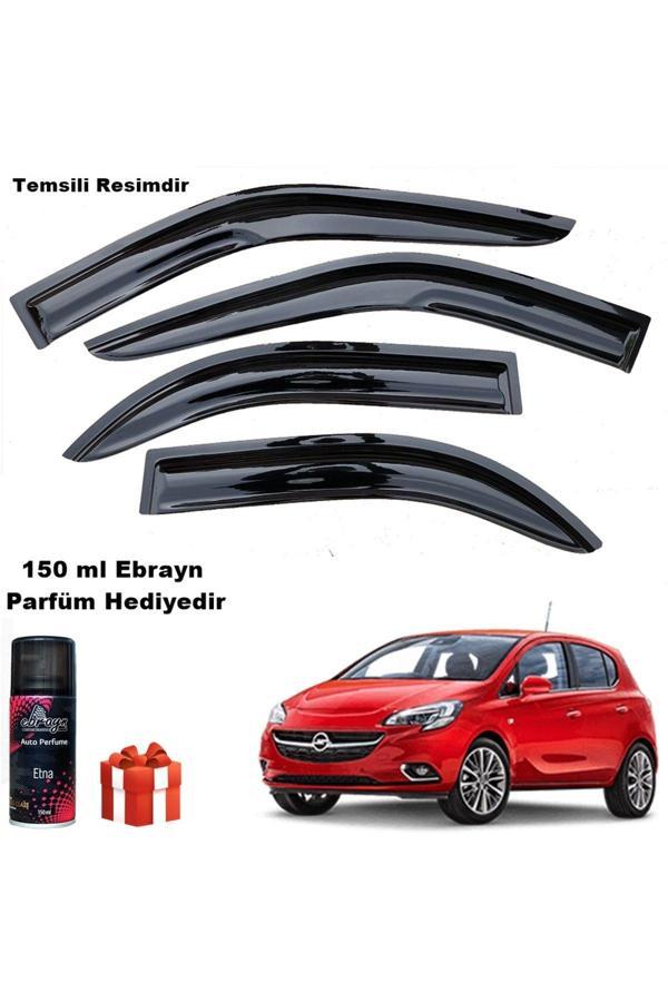 Caraks Opel Corsa E Mügen Cam Rüzgarlığı 2015-2019 Arası 4 Lü Takım Koku Hediyeli - Image 1