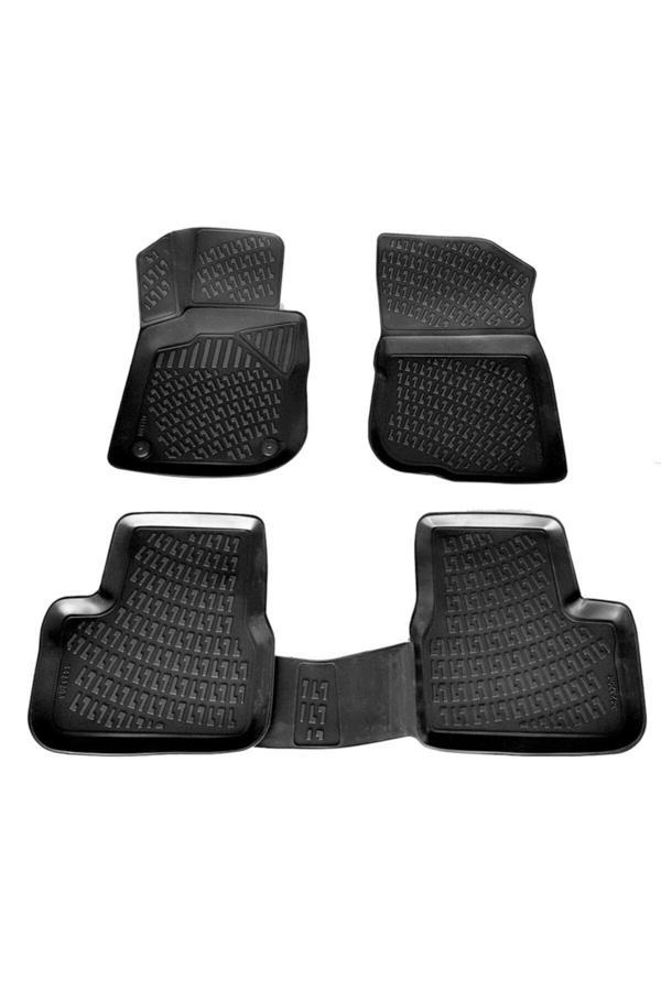 Caraks Citroen C3 3D Paspas Havuzlu 2003 - 2009 Arası Siyah 4 Parça Set - Image 1