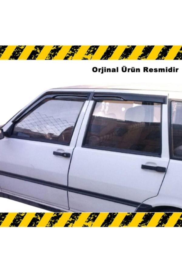 Point Fiat Uno Mügen Cam Rüzgarlığı Tüm Kasalara Uyumlu 4 Lü Set - Image 1