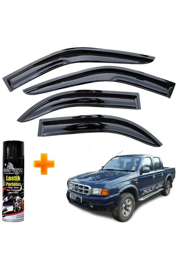 Caraks Ranger Mügen Cam Rüzgarlığı 1999-2009 Arası 4 Lü Takım +500Ml Lastik Parlatıcı - Image 1