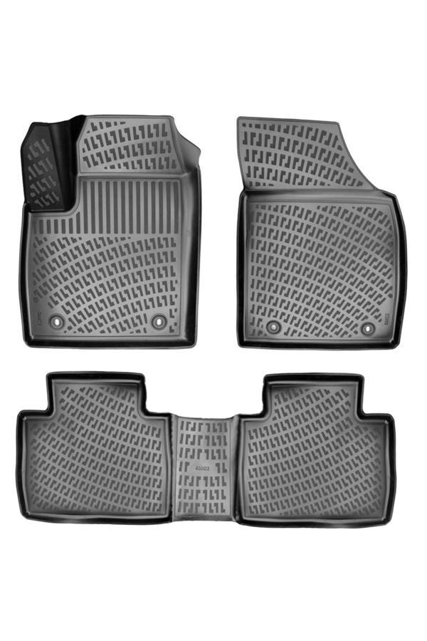 Friemats Mg Hs 3D Havuzlu Paspas 2018 Sonrası Benzinli Araca Uyumlu Siyah 3D Paspas - Friemats - Image 1