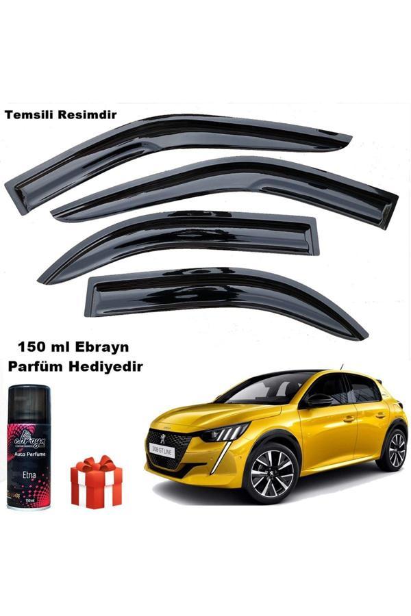 Caraks Peugeot 208 Mügen Cam Rüzgarlığı 2020 Sonrası 4 Lü Takım Koku Hediyeli - Image 1