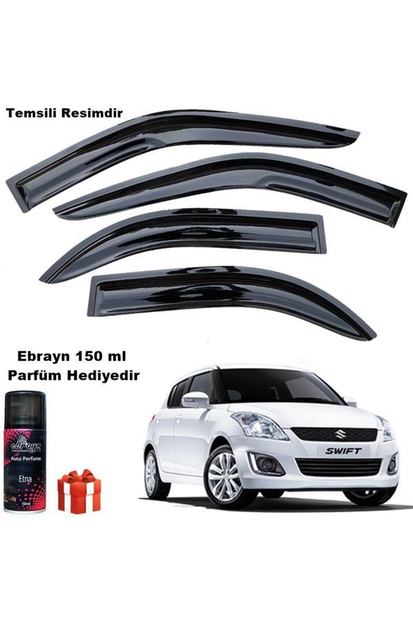 Caraks Suzuki Swift Mügen Cam Rüzgarlığı 2006 - 2011 Arası 4 Lü Takım Koku Hediyeli - Image 1