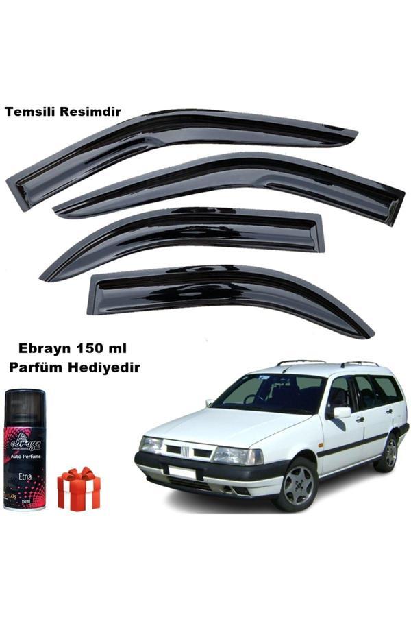 Caraks Fiat Tempra Mügen Cam Rüzgarlığı Stw Tüm Kasalara Uyumlu 4 Lü Takım Koku Hediyeli - Image 1