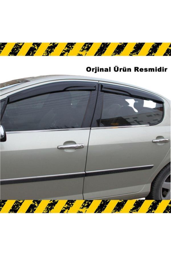 Point Peugeot 407 Mügen Cam Rüzgarlığı Sedan 2004 - 2010 Arası 4 Lü Takım - Image 1
