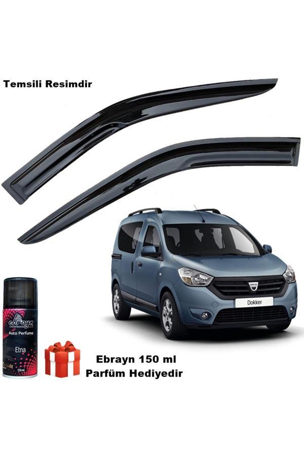 Caraks Dacia Dokker Mügen Cam Rüzgarlığı 2013 Sonrası 2 Li Takım Koku Hediyeli - Image 1