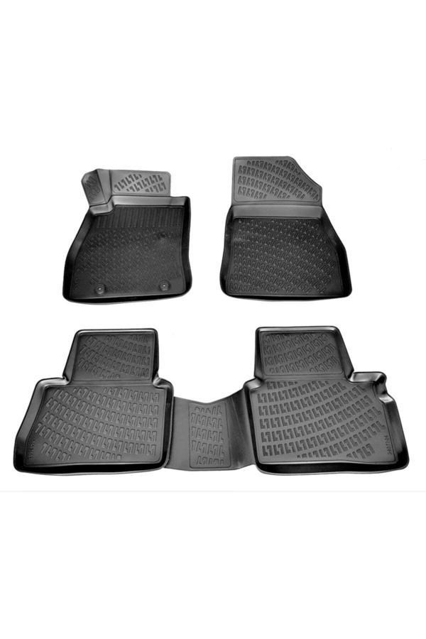 Caraks Nissan Juke 3D Paspas Havuzlu 2015 - 2020 Arası Siyah 4 Parça Set - Image 1
