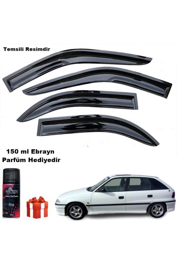 Caraks Opel Astra F Mügen Cam Rüzgarlığı Hb 1991-1997 Arası 4 Lü Takım Koku Hediyeli - Image 1