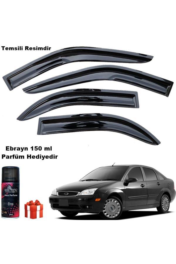 Caraks Focus 1 Mügen Cam Rüzgarlığı Sedan 1998-2005 Arası 4'Lü Takım Koku Hediyeli - Image 1