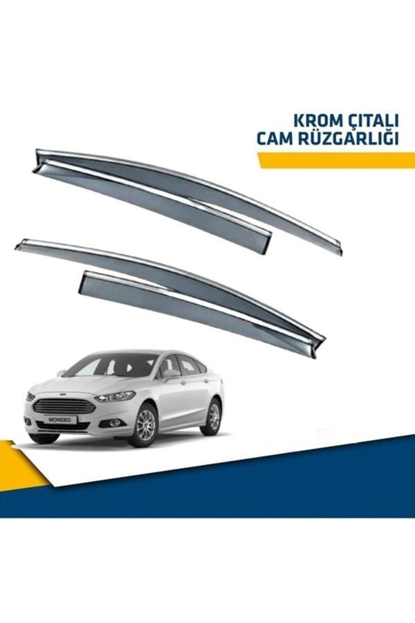Point Ford Mondeo Mügen Cam Rüzgarlığı ( Nikelajlı ) 2014 - 2020 Arası 4 Lü Set - Image 1