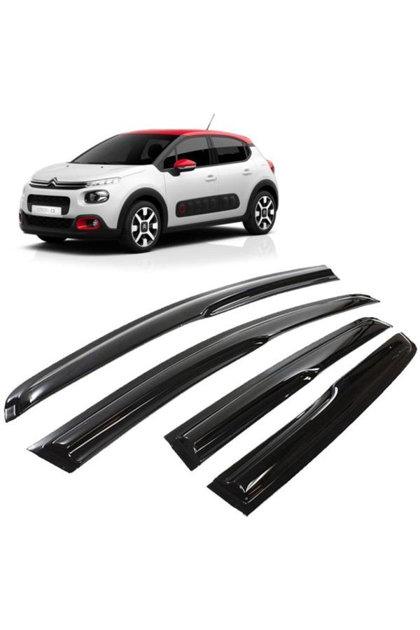 Point Citroen C3 Mügen Cam Rüzgarlığı 2017 Sonrası 4 Lü - Image 1
