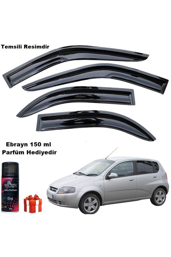 Caraks Chevrolet Kalos Mügen Cam Rüzgarlığı Hb 2004-2007 Arası 4 Lü Takım Koku Hediyeli - Image 1