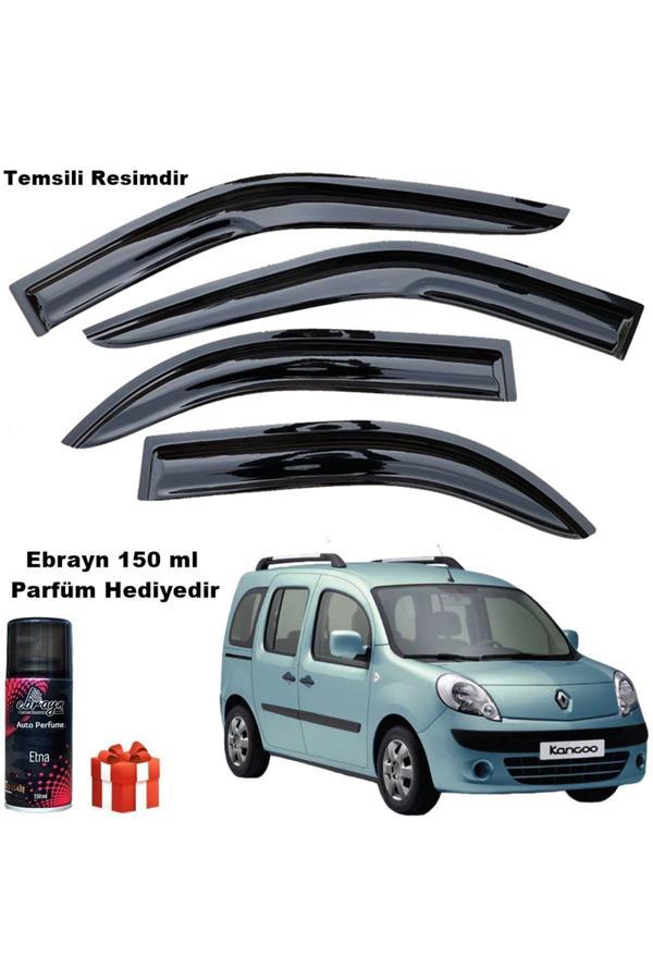 Caraks Renault Kangoo 2 Mügen Cam Rüzgarlığı 2008-2020 Arası 4 Lü Takım Koku Hediyeli - Image 1