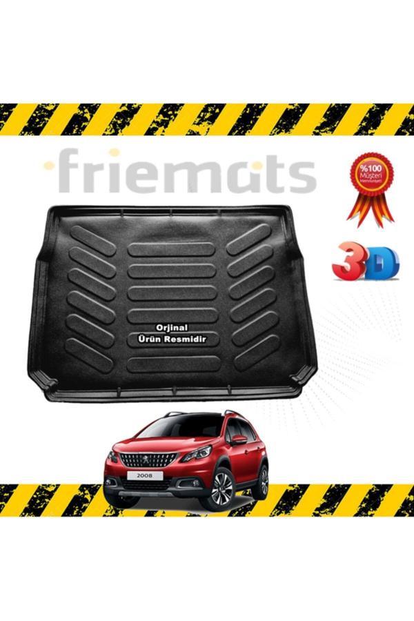Friemats Peugeot 2008 3D Bagaj Havuz Paspası 2012-2019 Arası - Image 1