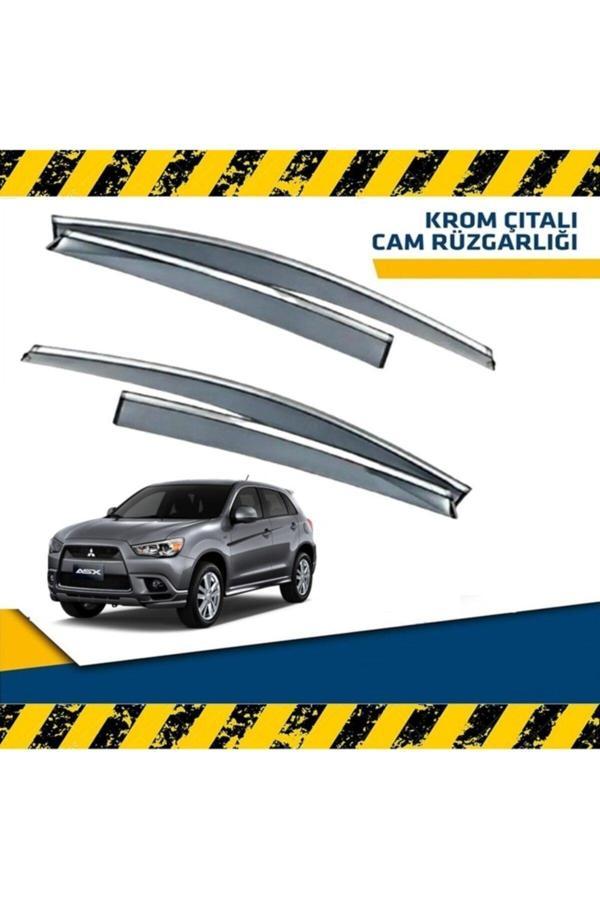 Point Mitsubishi Asx Mügen Cam Rüzgarlığı ( Nikelajlı ) 2010-2015 Arası 4 Lü Set - Image 1