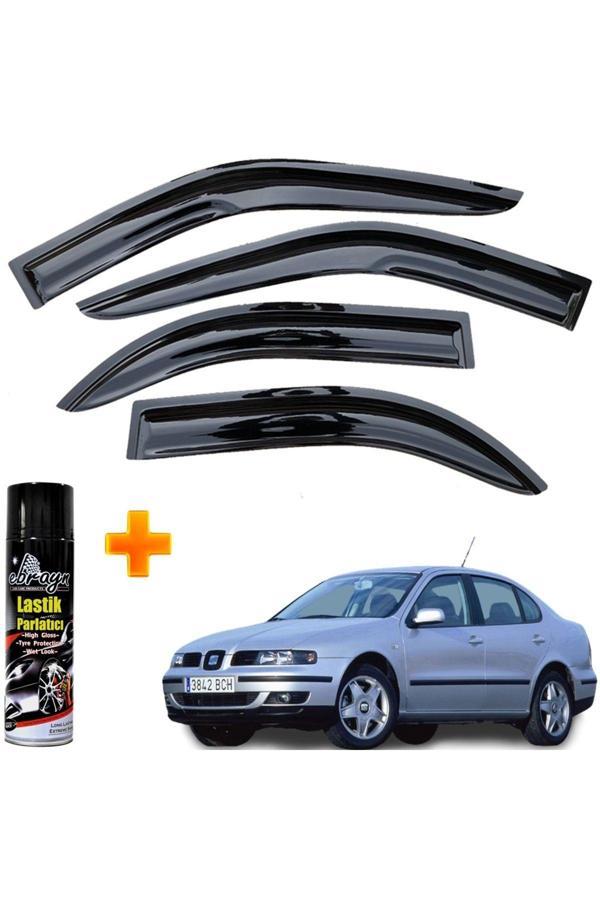 Caraks Seat Toledo Mügen Cam Rüzgarlığı 1999-2005 Arası 4 Lü Takım +500Ml Lastik Parlatıcı - Image 1