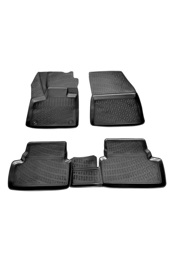 Friemats Opel Grandland 3D Paspas Havuzlu 2017 Sonrası Siyah 4 Parça Set - Image 1