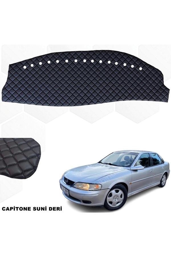 Caraks Vectra B Uzay Kasa Göğüs Halısı 1995-2002 Suni Deri 1.Kalite Siyah Uyumlu - Image 1