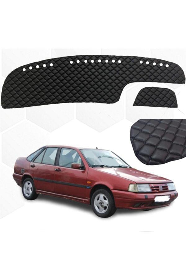 Caraks Fiat Tempra Uyumlu Göğüs Halısı Siyah Suni Deri - Image 1