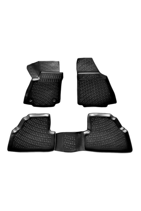 Friemats Opel Mokka X 3D Paspas Havuzlu 2016 - 2020 Arası 4 Parça Siyah Set - Image 1