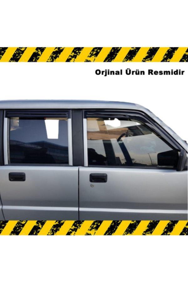 Point Mitsubishi L200 Mügen Cam Rüzgarlığı 1993 - 1999 Arası Direkli 4 Lü Set - Image 1