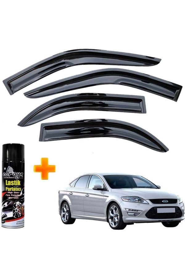 Caraks Mondeo Mk4 Mügen Cam Rüzgarlığı 2008-2014 Arası 4 Lü Takım +500Ml Lastik Parlatıcı - Image 1
