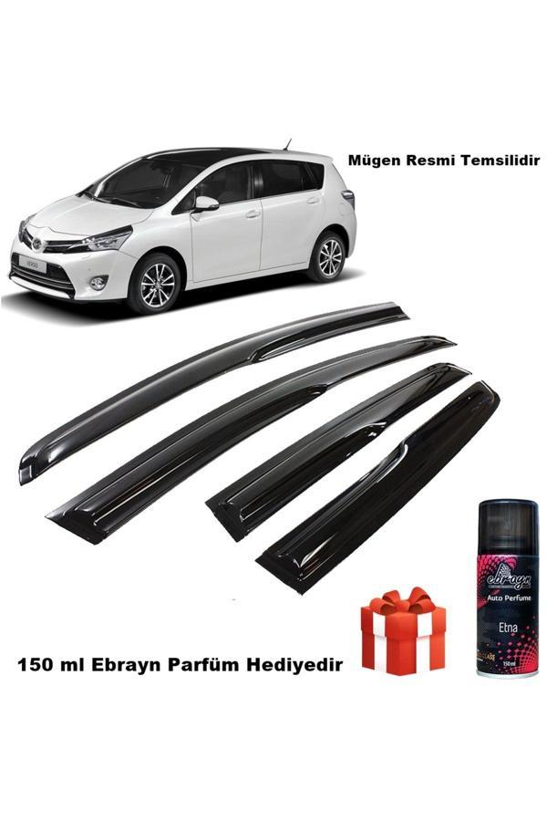 Caraks Toyota Verso Mügen Cam Rüzgarlığı 2010-2017 Arası 4 Lü Takım Koku Hediyeli - Image 1