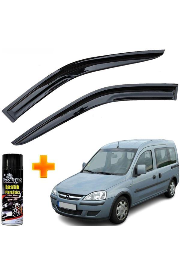 Caraks Opel Combo Mügen Cam Rüzgarlığı 2001 - 2011 Arası Ön Iki Camlar 2 Li Takım +500Ml Lastik Parlatıcı - Image 1
