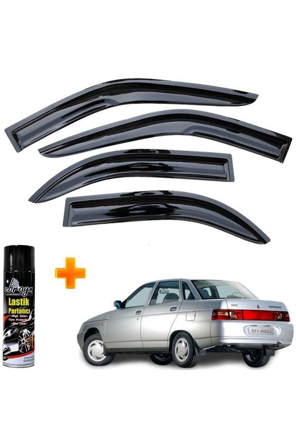 Caraks Lada Vega Mügen Cam Rüzgarlığı Sedan 4 Lü Takım +500Ml Lastik Parlatıcı - Image 1