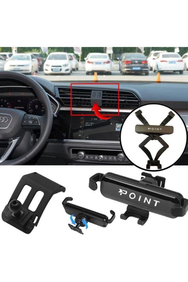 Caraks Audi Q3 Cep Telefonu Tutacağı Havalandırma Robotik Açılır Kapanır 2021 - 2024 Arası - Image 1