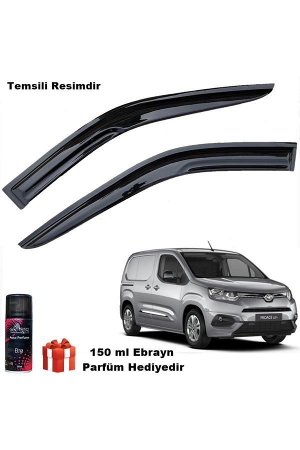 Caraks Toyota Proace City Mügen Cam Rüzgarlığı 2019 Sonrası 2 Li Takım Koku Hediyeli - Image 1