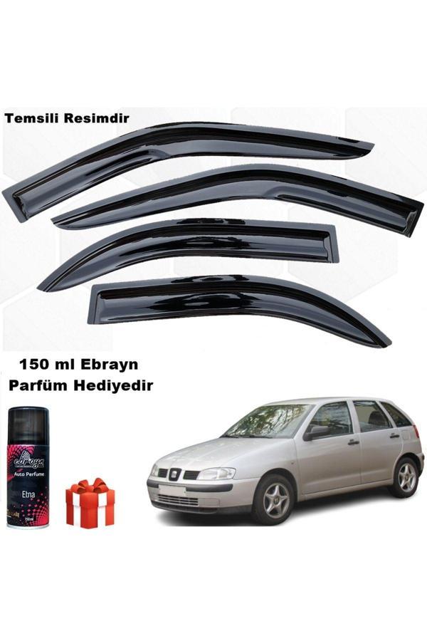 Caraks Seat Ibiza Mügen Cam Rüzgarlığı 1996 - 2001 Arası 4 Lü Takım Koku Hediyeli - Image 1