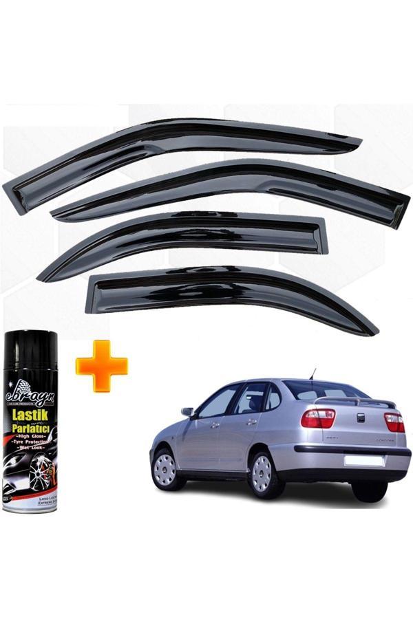Caraks Seat Cordoba Mügen Cam Rüzgarlığı 1998 - 2002 Arası 4 Lü Takım +500Ml Lastik Parlatıcı - Image 1