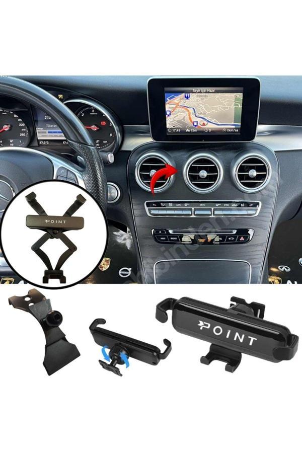 Caraks Mercedes C Serisi Cep Telefonu Tutacağı Havalandırma Robotik Açılır Kapanır 2014 - 2018 Arası - Image 1