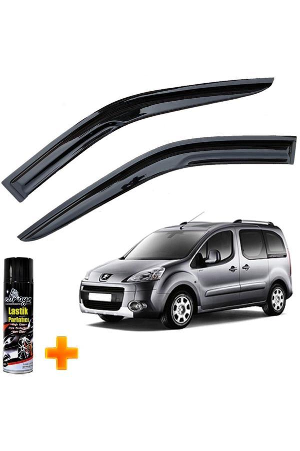 Caraks Partner Tepee Mügen Cam Rüzgarlığı 2008-2019 Arası 2 Li Takım +500Ml Lastik Parlatıcı - Image 1