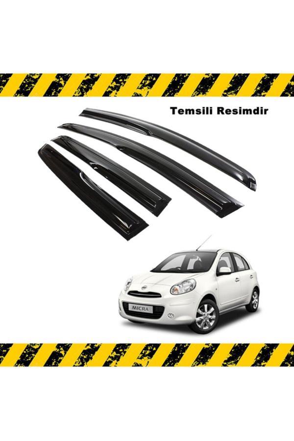 Point Nissan Micra Mügen Cam Rüzgarlığı 2011 - 2019 Arası 4 Lü Set - Image 1