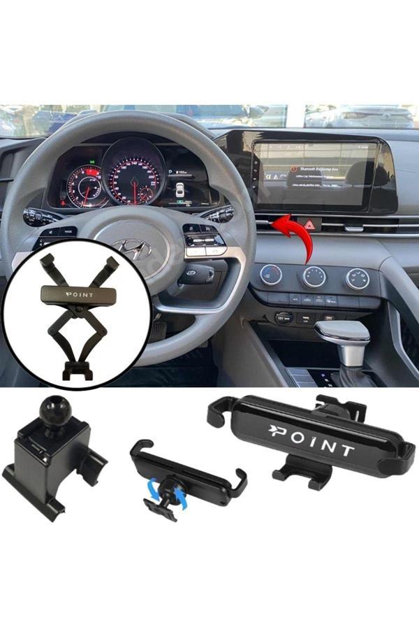 Caraks Hyundai Elantra Cep Telefonu Tutacağı Havalandırma Robotik Açılır Kapanır 2021 - 2024 Arası - Image 1