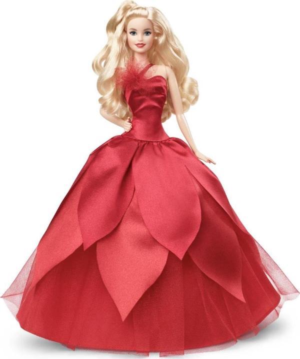 Barbie 2022 Mutlu Yıllar Bebeği Sarışın HBY03  - Image 1