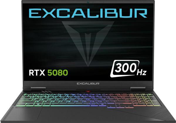 Excalibur G920.1490-DF80X-E Core i9-14900HX 32GB RAM 1TB NVME SSD 16GB RTX5080 Freedos Gaming Laptop - Image 1