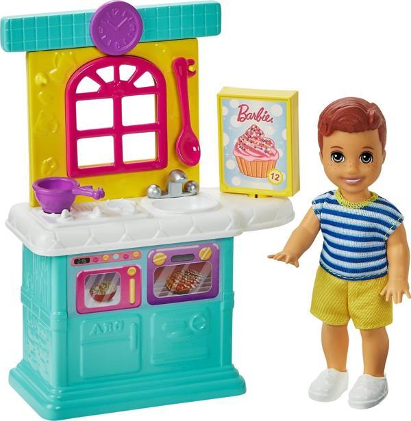 Barbie Bebek Bakıcısı Temalı Oyun Setleri FXG94-GRP16 - Image 1