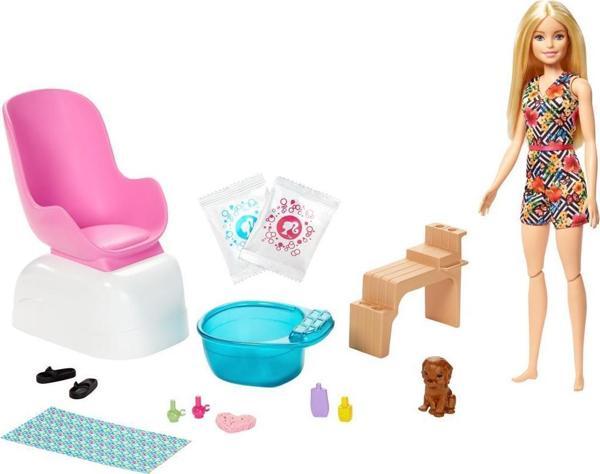 Barbie Sağlıklı Tırnak Bakımı Oyun Seti GHN07  - Image 1