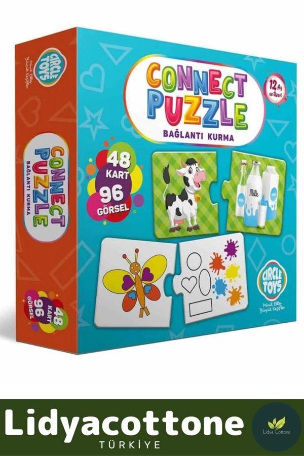 Premium Zeka Geliştirici Eğitici Çocuk El Göz Koordinasyonu Eğlenceli Puzzle Bağlantı Kurma Oyunu - Image 1