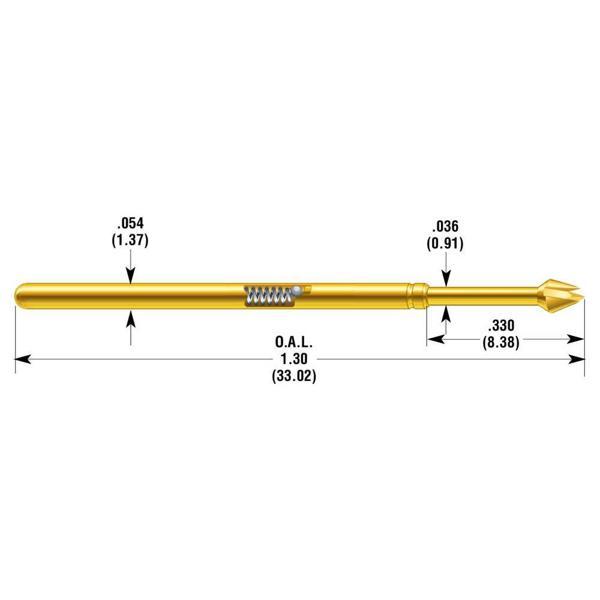 POGO-25L-16-S Test Probe - Image 1