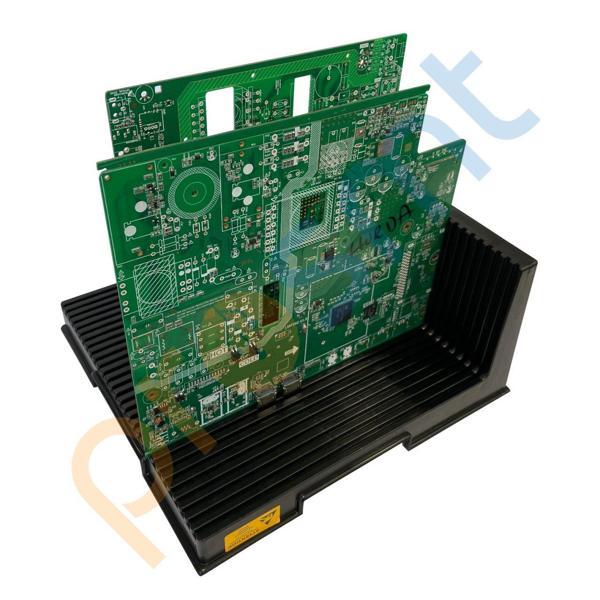 PCB Taşıma Rafı 30 Slot 270x255x130 mm, L Şeklinde ESD Antistatik PCB Tutucu - Image 1