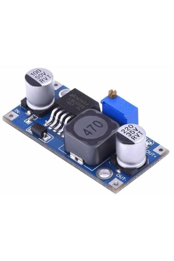 Arduino Lm2596 Ayarlanabilir 3A Voltaj Regülatör Kartı (Dc Dc 1.23V-30V) - Image 1
