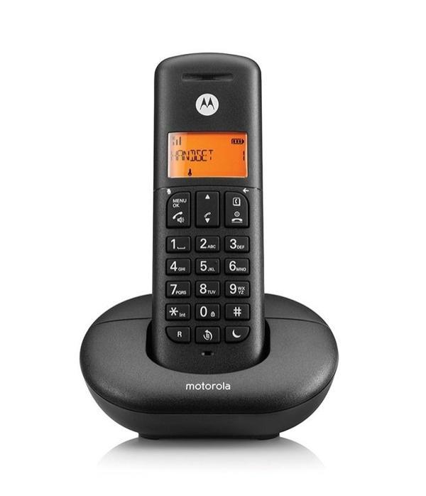 MOTOROLA E201 TELSİZ TELEFON SİYAH - Image 1