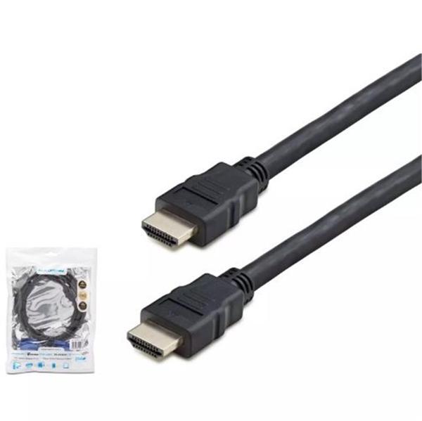 HADRON HDX2018 HDMI (M) TO HDMI (M) KABLO PVC 10M SİYAH - Image 1