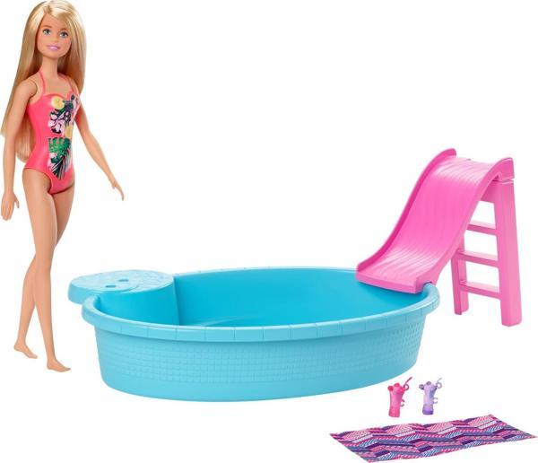 Barbie ve Eğlenceli Havuzu GHL91  - Image 1